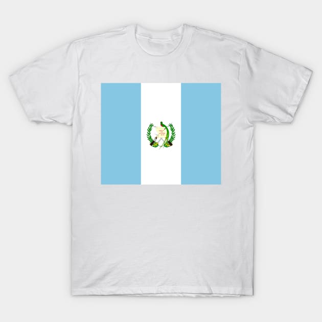 Guatemala Flag T-Shirt by flag for all